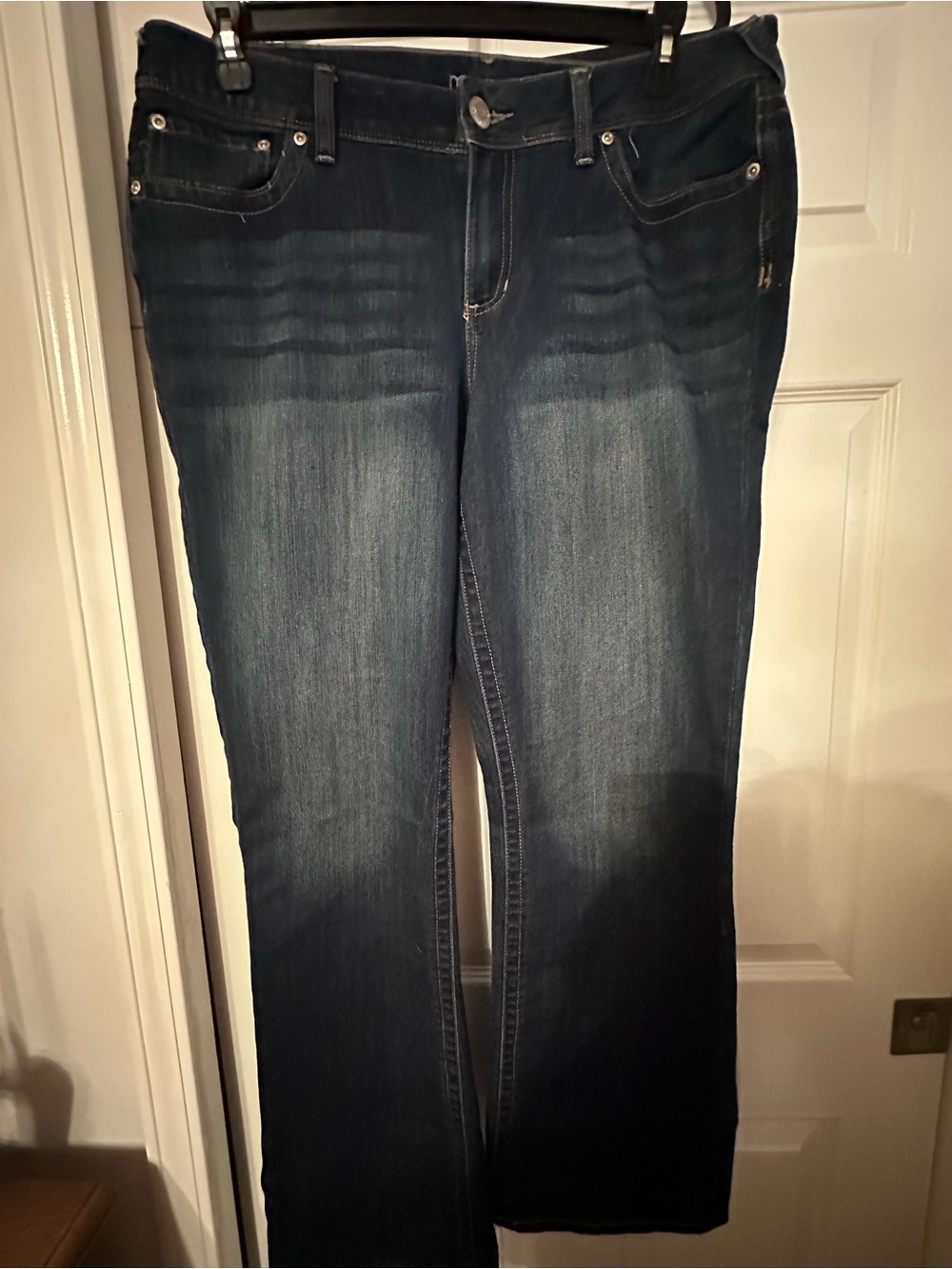 Maurices Dark Blue Boot Cut Jeans